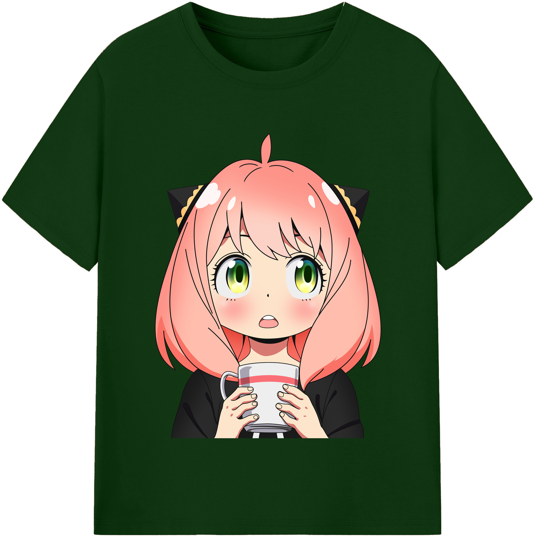 （画像用） SPY×FAMILY间谍家家酒 綿100％半袖Tシャツ（フロントプリント）